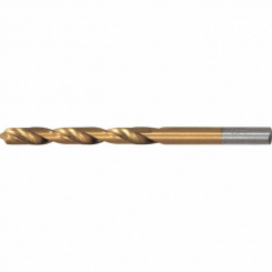 Свердло по металу 6.5 мм, HSS, нітридтитанове покриття, циліндричний хвостовик, MTX.