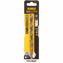 Свердло по металу EXTREME IMPACT Black & Gold DeWALT DT20619