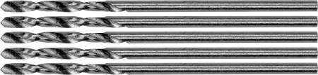 Свердло по металу PREMIUM YATO: HSS 4241, до нержавіючої сталі. та високолегів. сталі, лиття, Ø=1.5 х 40 мм, 5 шт