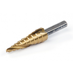 Свердло ступеневе спіральне Ø4-12мм (сталь 6542) APRO