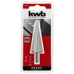 Свердло ступеневу 6-30 мм, хвостовик 10 мм, KWB (525830)
