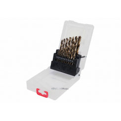 Свердла кобальтові по металу YATO Co-HSS Ø=1-10 компл. 19 шт., компл