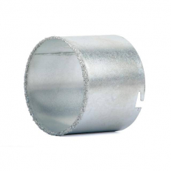 Корончасте свердло D-83 мм, H-64 мм, по плитці INTERTOOL SD-0395