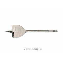 Свердло пухове по дереву з 6-гран. хвостовиком 1/4" YATO, Ø= 24 мм, l= 152 мм [50/300], шт