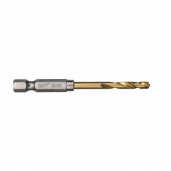 Свердло по металу RedHEX HSS-G TiN MILWAUKEE, Ø4,0мм, (2шт)