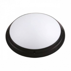 Світильник пластиковий Акуа Опал Коло чорне