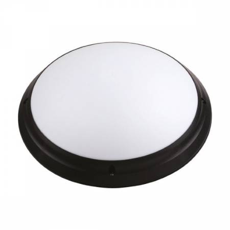 Світильник пластиковий Акуа Опал Коло чорне