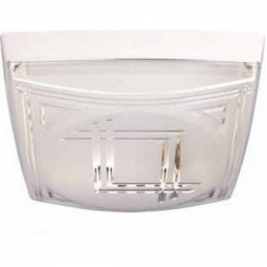 Світильник пластиковий Модерн білий