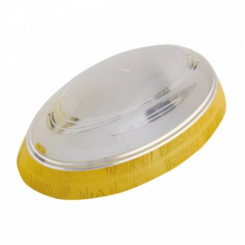 Світильник пластиковий Овал Нінова бук