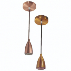 Світильник підвісний "EDISON" Е27 (Медь, бронза, золото, хром, перламут. чорний)