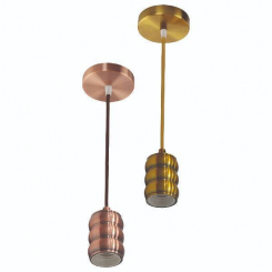 Светильник подвесной "GAUSS" Е27 (Медь, бронза, золото, хром)