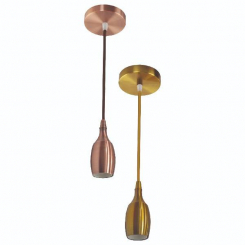 Светильник подвесной "WEBER" Е27 (Медь, бронза, золото, хром)