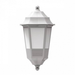 Світильник садово-парковий BEGONYA Е27 білий