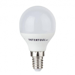 Світлодіодна лампа LED 5 Вт, E14, 220 В INTERTOOL LL-0102