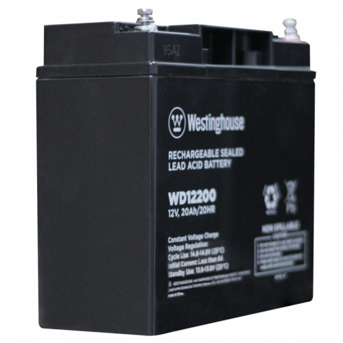Свинцево-кислотна акумуляторна батарея Deep Cycle Westinghouse, 12V, 20Ah, terminal T12, 1шт 181*77*167
