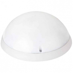 Світильник пластиковий Акуа Опал Повний Місяць LED 20W з датчиком руху білий