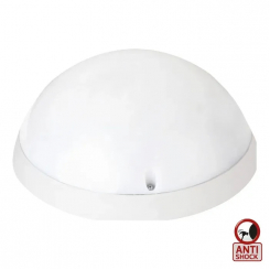 Світильник пластиковий Акуа Повний Місяць Опал з датчиком руху білий