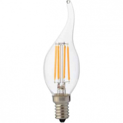 Світлодіодна лампа FILAMENT FLAME-4 4W Е14 2700К
