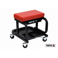 Табурет на колесах YATO з ящиком, 440 x 360 x 390 мм, 150 кг