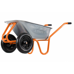 Тачка садово-будівельна двоколісна MASTERTOOL 85 л 250 кг 79-9846