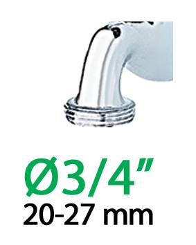 Таймер подачі води DUAL вхід 3/4", до 19 режимів