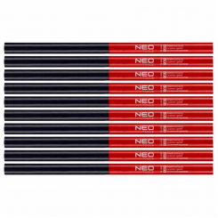 Технічний олівець червоний і синій 12 штук