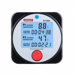 Термометр для гриля (м'яса) 2-х канальний Bluetooth, -40-300 ° C WINTACT WT308A