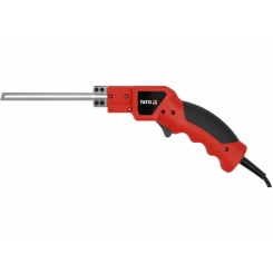Термоніж до пінопласту від ел-мережі 230В YATO. P= 150Вт з макс. темп-рою 500°С, 2 леза l= 220/150мм