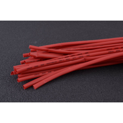 Термозбіжна трубка 4мм червона (пак. 1мx30шт) APRO