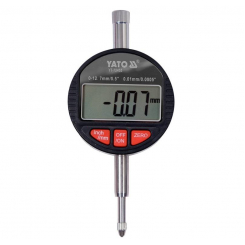 Тестер електронний контролю биття дисків і механ. валів YATO в межах до 12,7 мм, точність- 0,01 мм