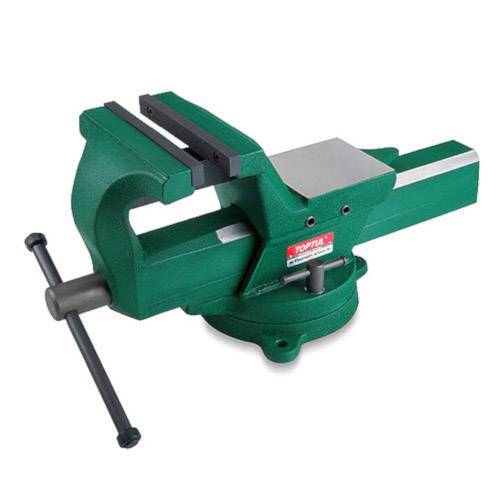 Тиск слюсарний поворотний 7" кований TOPTUL DJAD0107