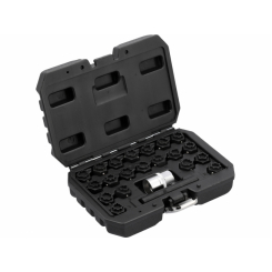 Торцеві головки до гвинтів колісних дисків авто AUDI YATO: з квадратом- 1/2", компл. 22 шт [20]