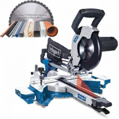 Торцювальна пилка HM90MP, Scheppach,230В, 1,7кВт, Ø216мм,4700об/хв,90˚/90˚-340*65мм, 90˚/45˚- 340*38