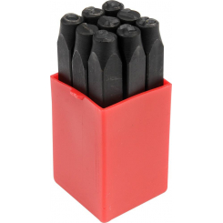 Трафарети цифрові YATO, кпл. 9 шт, h-6 мм [20]