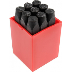 Трафарети цифрові YATO, кпл. 9 шт, h-8 мм [18]