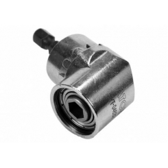 Тримач-адаптер кутовий YATO: HEX - 1/4", L=37 мм, F=12 Нм, під кутом 105°