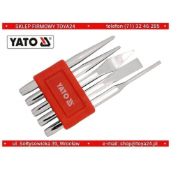 Тримач магнітний викрутковий насадок YATO: HEX - 1/4", L= 150 мм