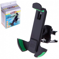 Тримач мобільного телефону UH-2050BK/GN (116-167) на дефлектор.