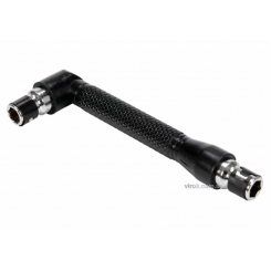 Тримач викруткових насадок двосторонній YATO: 1/4", кут-90°, l= 105 мм.