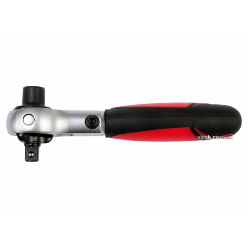 Тріщатка для біт і насадок з головкою, що обертається, до квадр. 1/4", l = 115 мм 10/100]