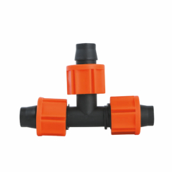 Трійник для крапельної стрічки Ø16мм затискний FLORA (5079344)