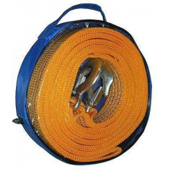 Трос буксир ST206B/TP-209-5-1 5т стрічка 50мм х 6м оранж/2 гаки/сумки