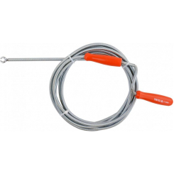 Трос для очищення каналізаційних труб YATO: Ø=6 мм, l=3 м