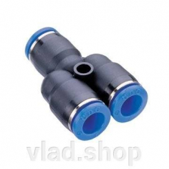 Трійник Ø 8 для шлангів Fachowiec PY08