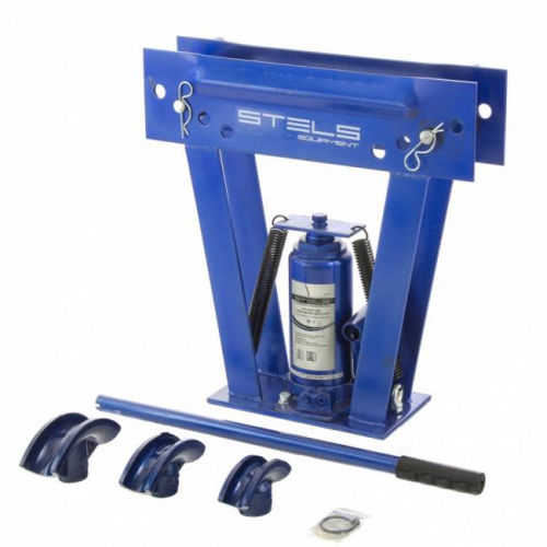 Трубогиб гідравлічний 8 т, у комплекті з пуансонами 1/2"-1", Stels