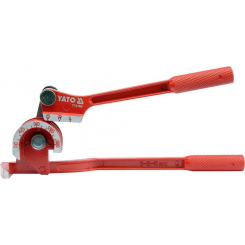 Трубогін міні 2-ручний YATO для алюм. та мідних труб Ø= 1/4", 5/16", 3/8" під кут 0- 180° [20], шт