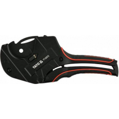 Труборіз для ПВХ труб YATO: max Ø50 мм, алюмінієвий корпус, ручка - ABS TPR