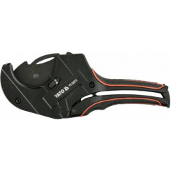 Труборіз для ПВХ труб YATO: max Ø63 мм, алюмінієвий корпус, ручка - ABS TPR