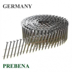 Цвях PREBENA рифлений в бобіні CNW 2,8/85 мм.