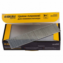 Цвяхи планкові 30×1,25×1мм для пневмостеплера (5000шт) Sigma (2818301)